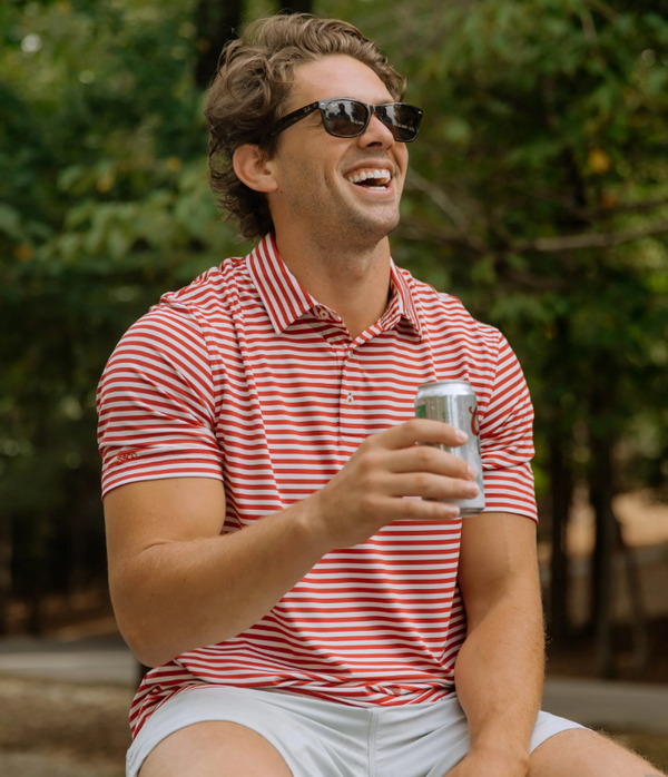 Sarasota Stripe Polo - Tide