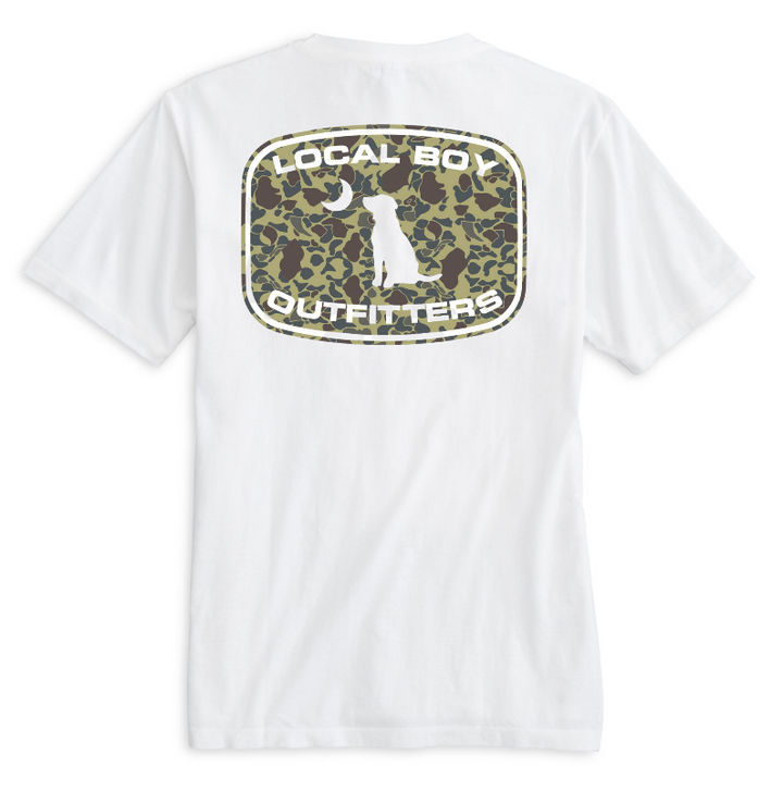 Localflage Patch Tee - White