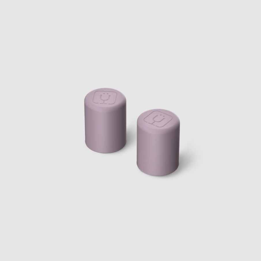Magnetic Straw Cover Lilac Dusk | 2-Pack