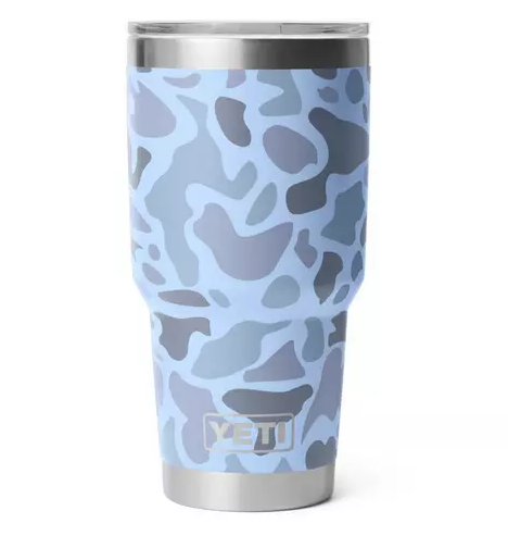 Rambler® 30 oz Tumbler - Blue Camo
