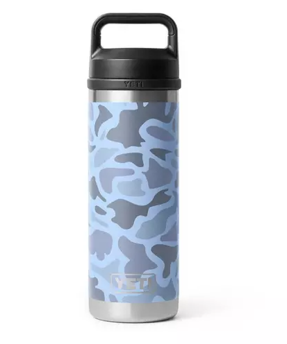 Rambler® 18oz Chug Bottle - Blue Camo