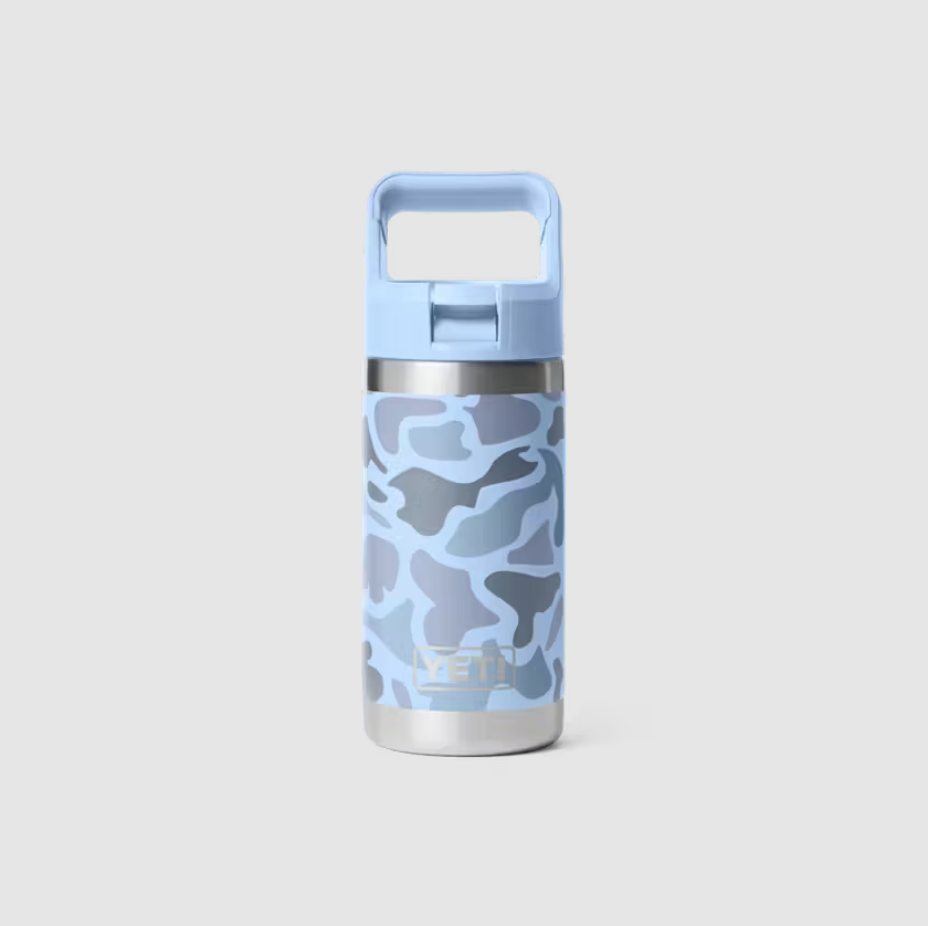 Rambler® Jr. 12 oz Kids Water Bottle - Blue Camo