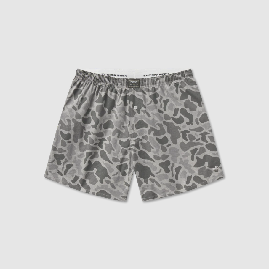 Hanover Oxford Boxer - Retro Camo - Light Grey