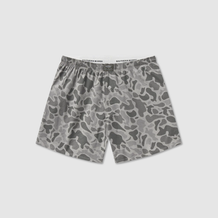 Hanover Oxford Boxer - Retro Camo - Light Grey