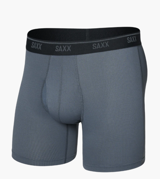 Quest Quick-Dry Mesh Quick-Dry Performance Boxer Brief 6"-Turbulence