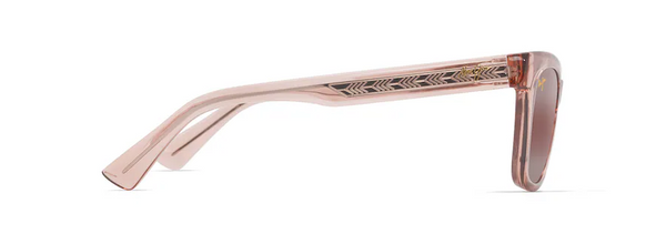 Hiwahiwa Shiny Transparent Antique Pink w/ Maui Rose® Lense