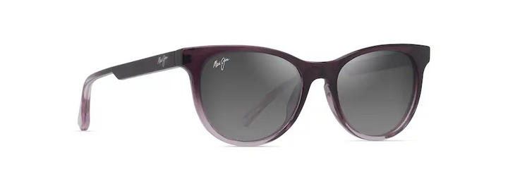Lonomea Shiny Transparent Dark Violet w/ Neutral Grey Lenses