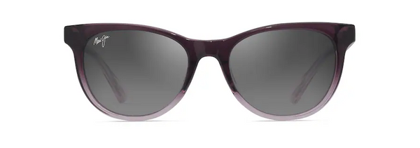 Lonomea Shiny Transparent Dark Violet w/ Neutral Grey Lenses