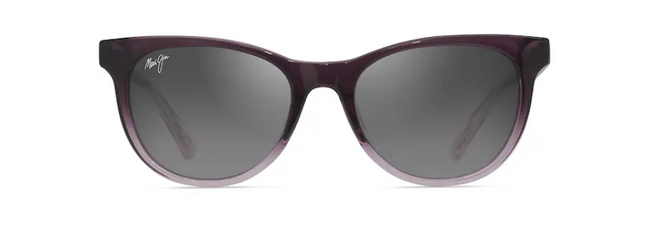 Lonomea Shiny Transparent Dark Violet w/ Neutral Grey Lenses
