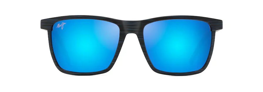 One Way Dark Navy Stripe w/ Blue Hawaii Lenses