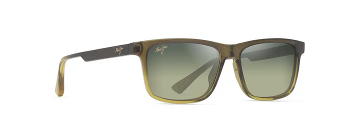 Okina Shiny Transparent Military Green to Yellow w/ Maui HT™ Lenses