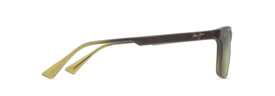 Okina Shiny Transparent Military Green to Yellow w/ Maui HT™ Lenses