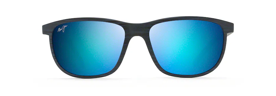 LeLe Kawa Dark Navy Stripe w/ Blue Hawaii Lenses