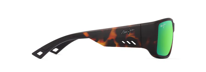 Keha Asian Fit Matte Dark Havana w/ MAUIGreen® Lenses