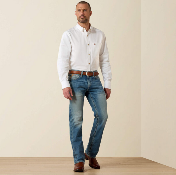 M7 Rocker Stretch Stirling Stackable Straight Leg Jean - Shasta