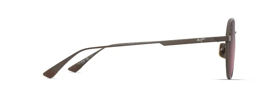 Kaulana Asian Fit Shiny Brown w/ Maui Rose® Lenses