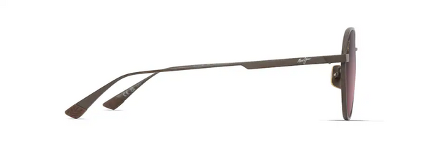 Kaulana Asian Fit Shiny Brown w/ Maui Rose® Lenses