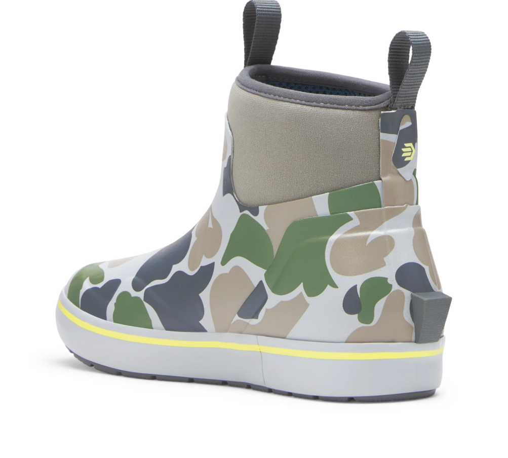 Alpha Deck Boot - Seagrass Duck Camo