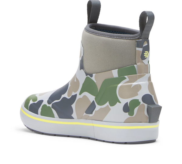 Alpha Deck Boot - Seagrass Duck Camo