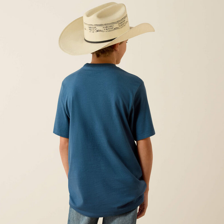 Ariat Flag Bronco T-Shirt - Key Largo