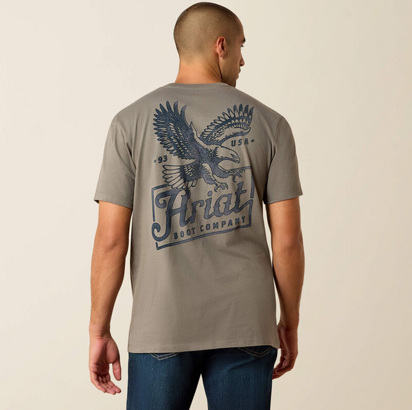 Ariat Paintriot Classic Fit T-Shirt - Smoked Pearl