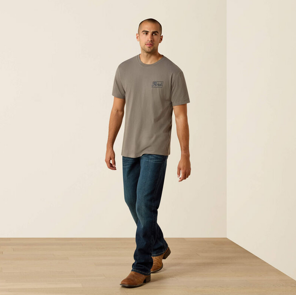 Ariat Paintriot Classic Fit T-Shirt - Smoked Pearl
