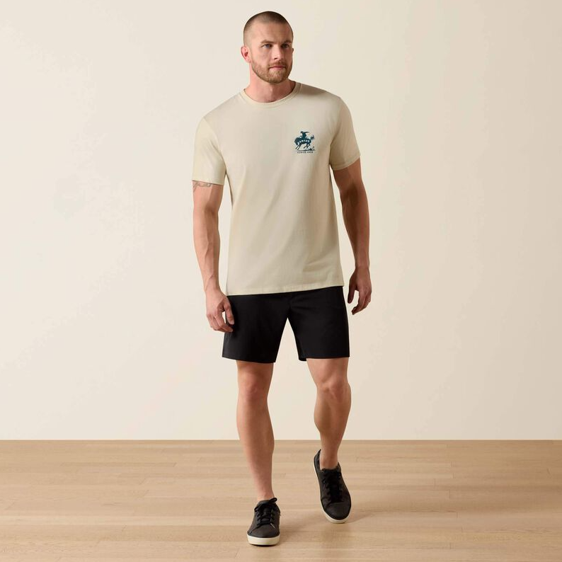 Ariat Split Freedom Painted Classic Fit T-Shirt - Natural