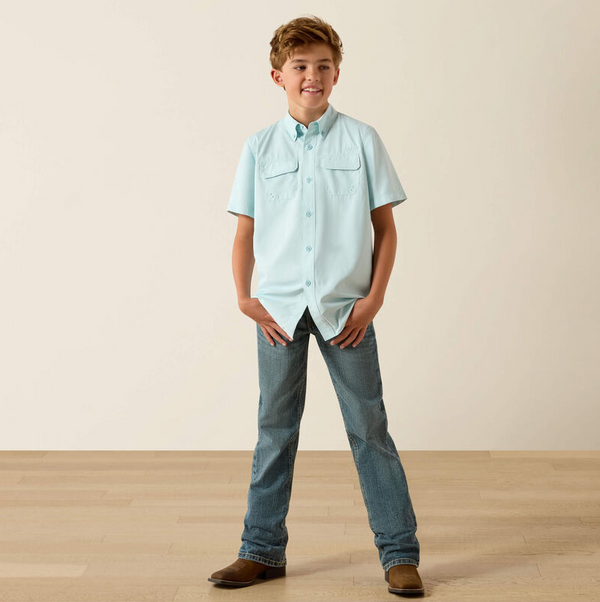 VentTEK Outbound Classic Fit Shirt - Blue Glow