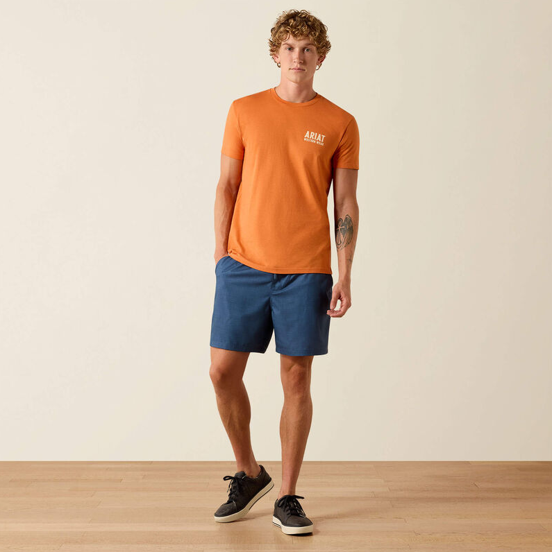 Ariat Outline Shop T-Shirt - Papaya