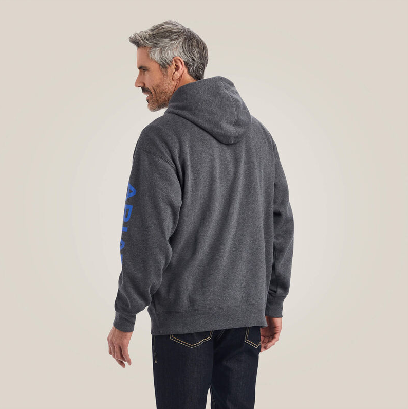 Ariat Logo Hoodie - Charcoal Heather
