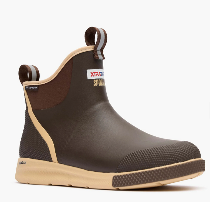 Men's Ankle Deck Boot Sport - Brown