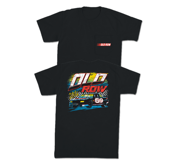 Old Row Racing Pocket Tee - Black