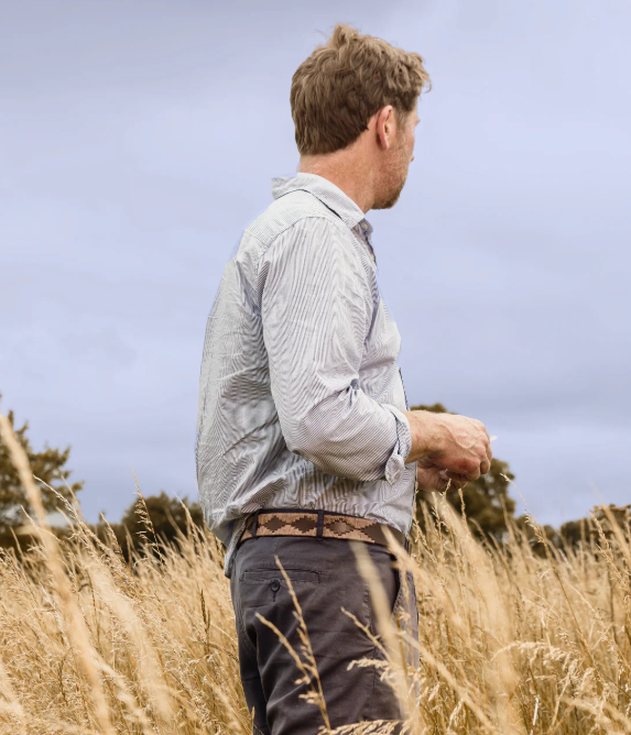 Bordado Belt - Brown