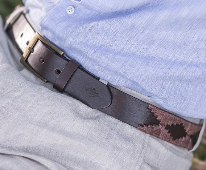 Bordado Belt - Brown