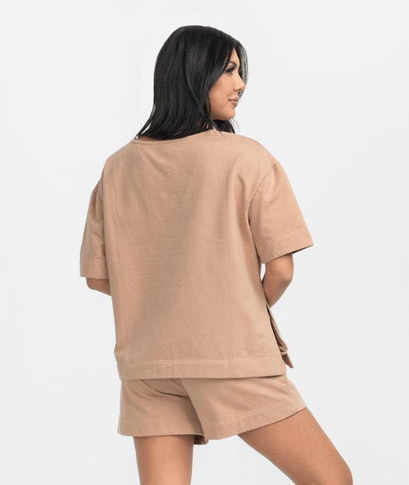 On The Daily Tee - Warm Taupe