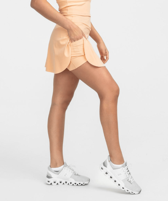 Your Serve Tennis Skort - Peaches N Cream
