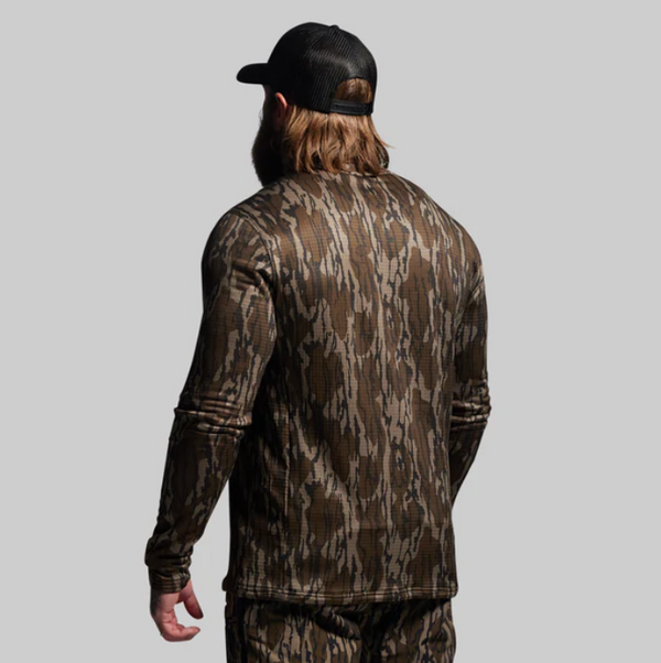 Quiver Grid Fleece Thermal Top - Mossy Oak® Original Bottomland®