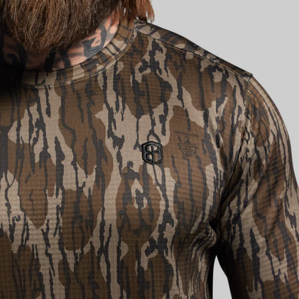 Quiver Grid Fleece Thermal Top - Mossy Oak® Original Bottomland®