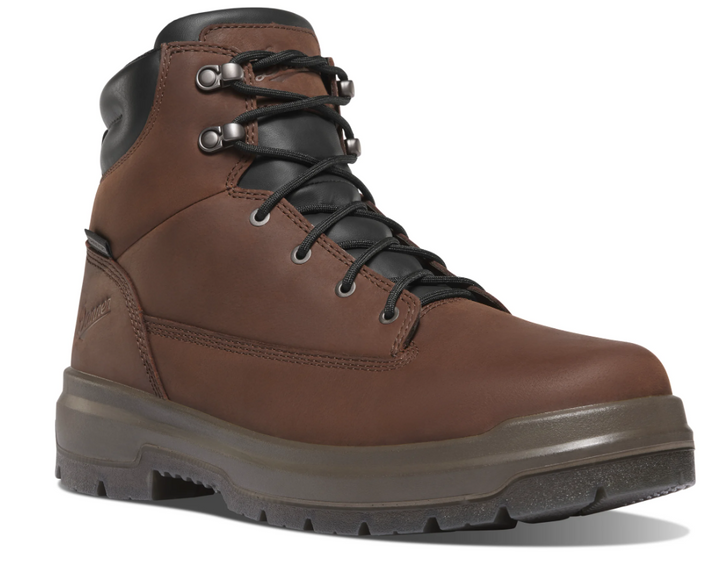 Men's Ground Control 6" Steel Toe - Brown