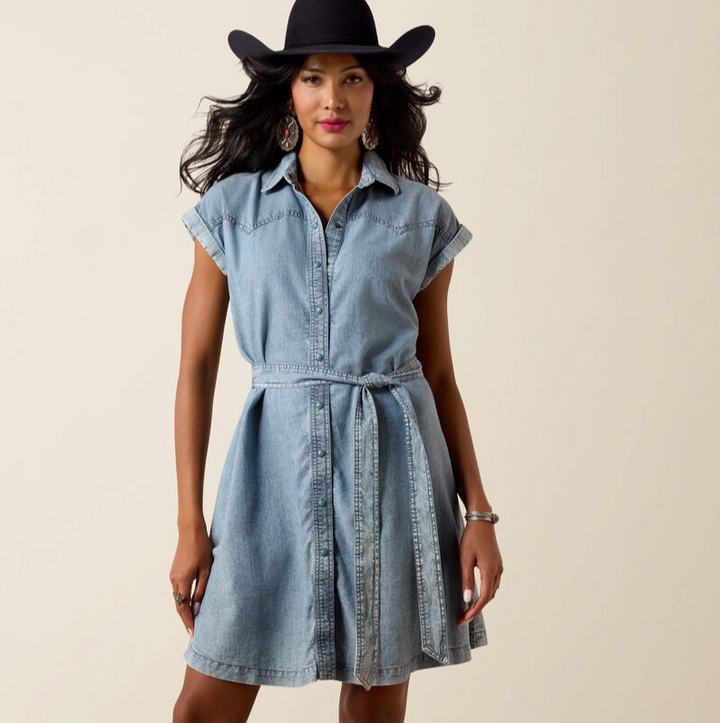 Hampton Dress - Denim
