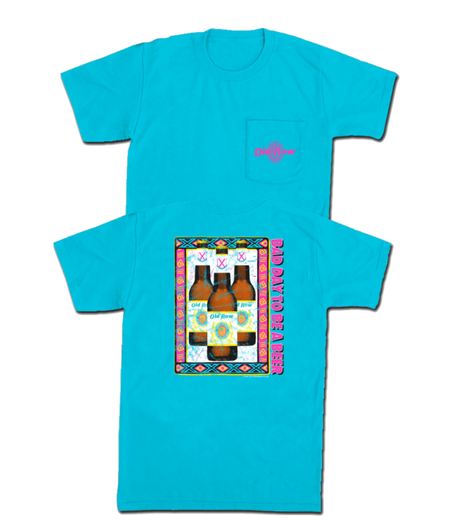 BDTBAB 90s Beer Pocket Tee - Lagoon