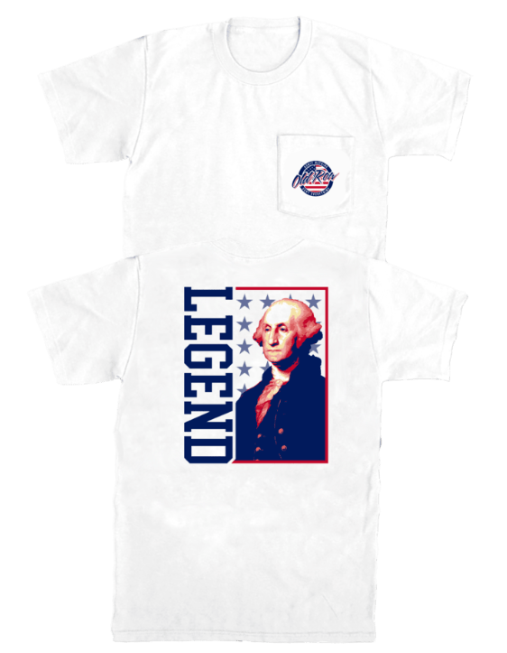 The Washington Legend Pocket Tee - White