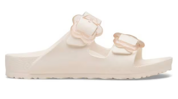 Girl's Arizona Flowers Kids - Flor Sandals - Eggshell