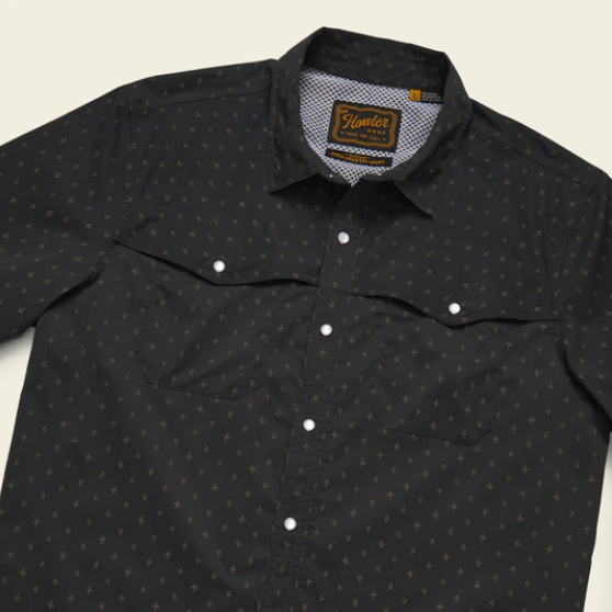 Open Country Tech Shirt - Supernovas - Antique Black