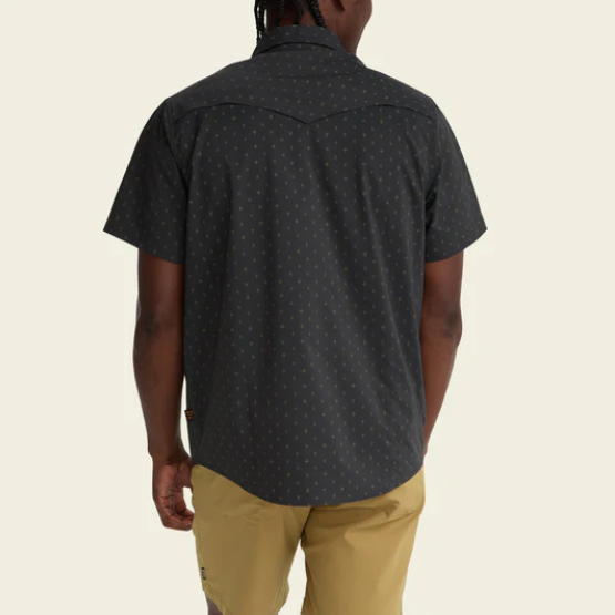 Open Country Tech Shirt - Supernovas - Antique Black