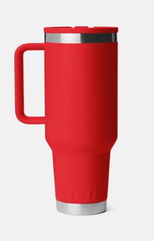 Rambler®  40 oz Travel Straw Mug - Rescue Red