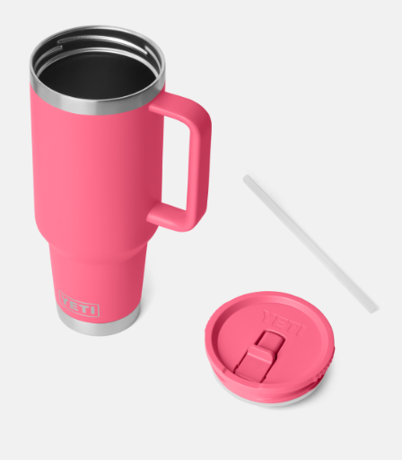Rambler®  40 oz Travel Straw Mug - Tropical Pink