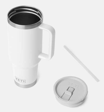 Rambler®  40 oz Travel Straw Mug - White