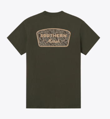 Youth Branding - Retro Camo - Dark Olive