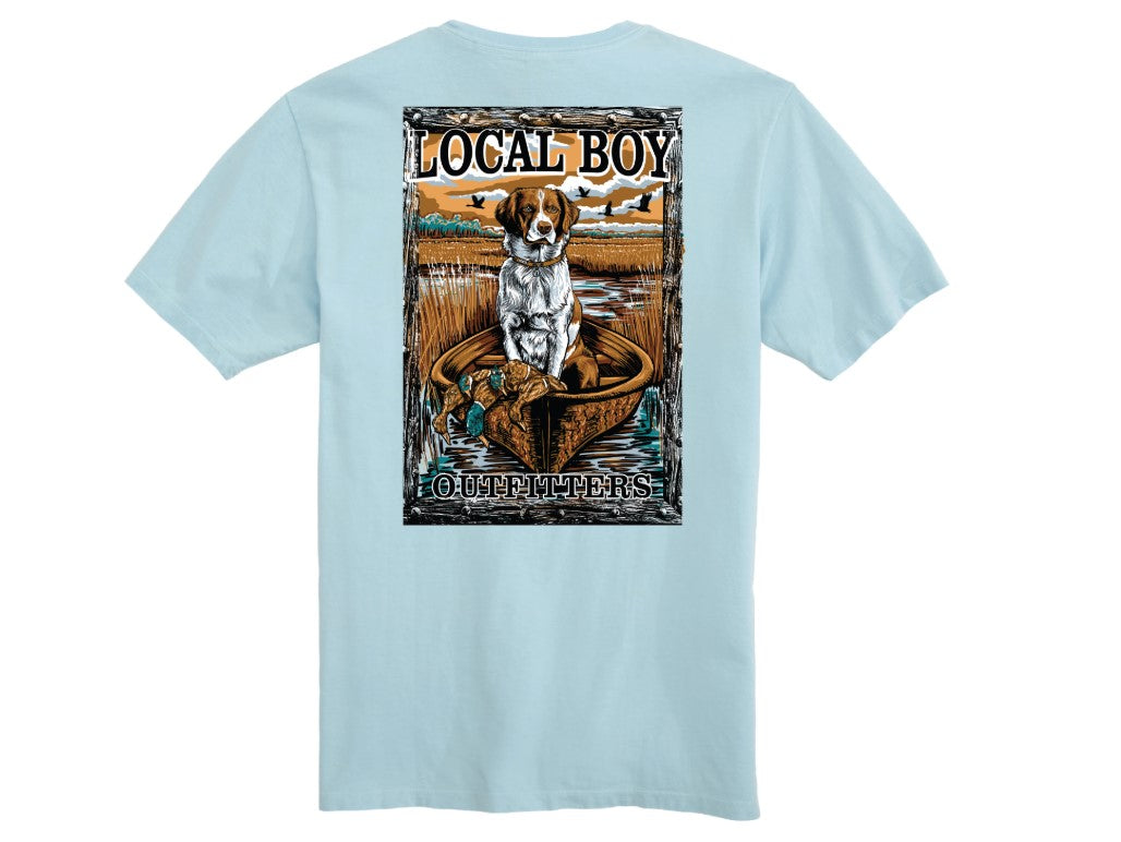Morning Mission SS Tee - Chambray
